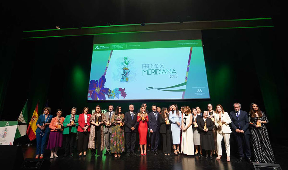 Imagen del artículo Andalucía distingue en los Premios Meridiana a las personas y entidades que luchan por la igualdad
